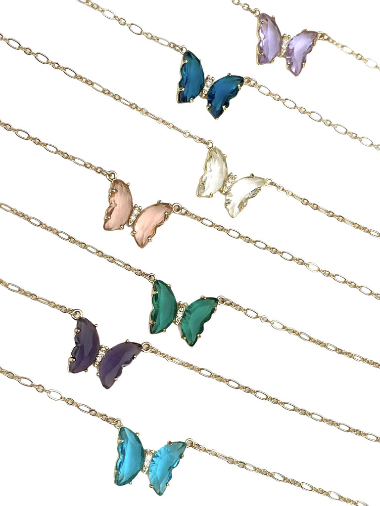 Flighty Butterfly Necklace