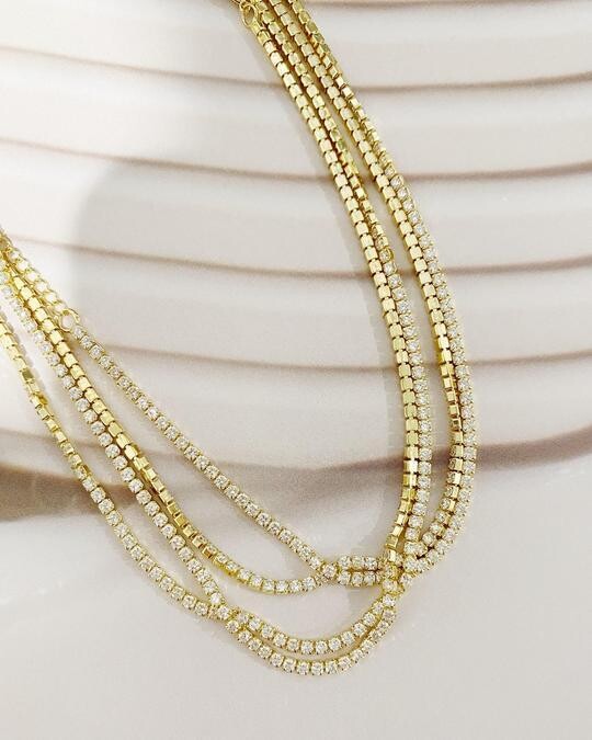 Sienna Tennis Necklace