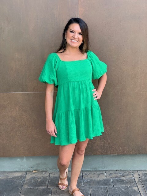 Kelly Green Dress