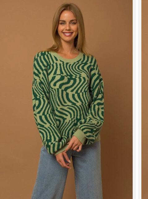 Geo Graphic Sweater