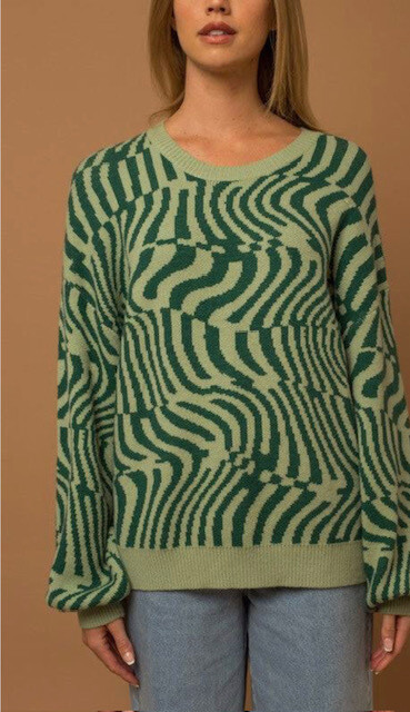 Geo Graphic Sweater