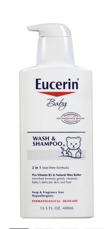 Bébé “Savon lavage et shampoo” Eucerin