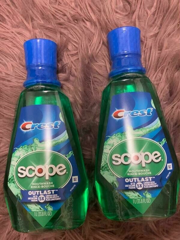 Crest”Rinsage de bouche après brossage”