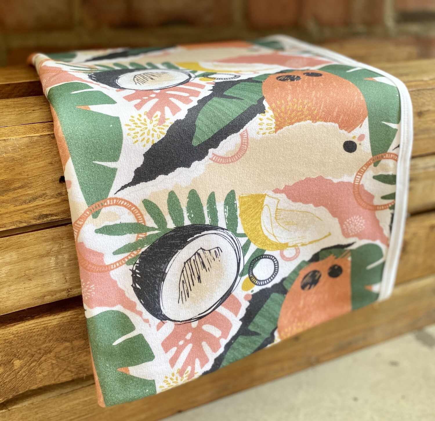 Tropical Coconuts Blanket