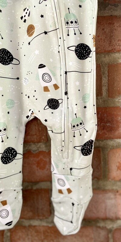 Space Adventure Romper - Footy &amp; Zip