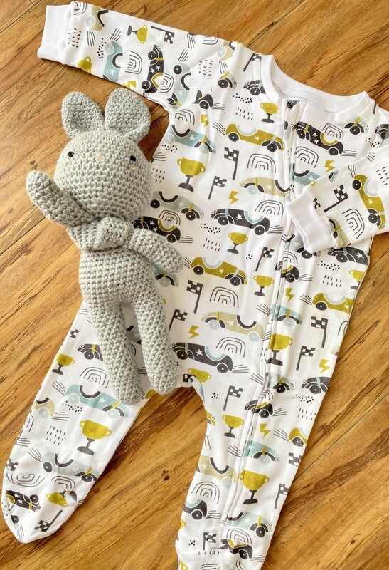 Racing Cars Romper - Footy &amp; Zip
