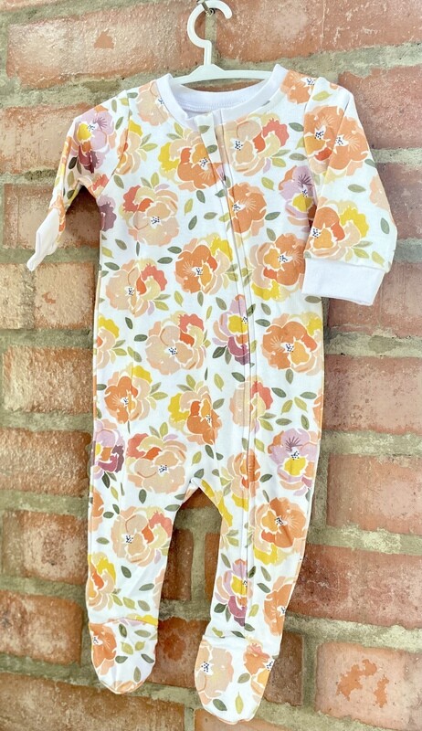 Rusty Rose Romper - Footy &amp; Zip