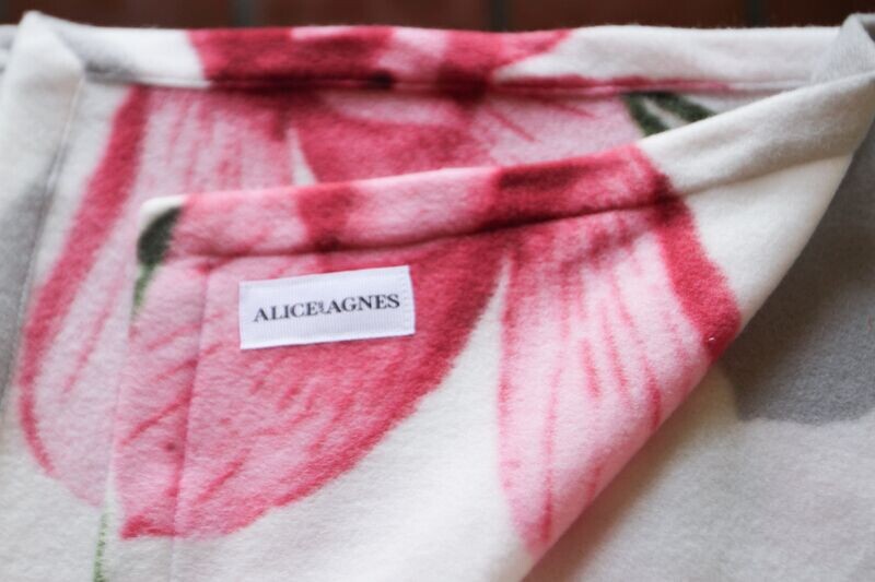 “Giant Lillies” Polar Fleece Blanket