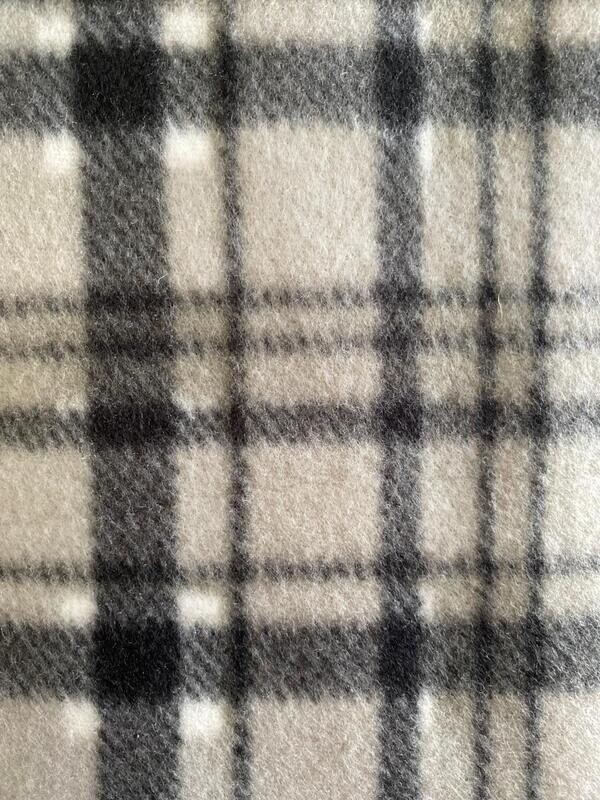 “Scottish Tartan” Polar Fleece Blanket