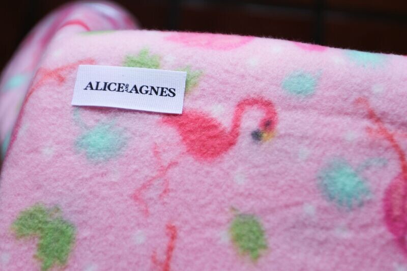 “Pink Flamingos” Polar Fleece