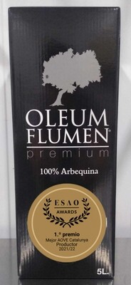 Oleum Flumen BaginBox 5lt - 2/4 unitats. Enviament gratuït Catalunya