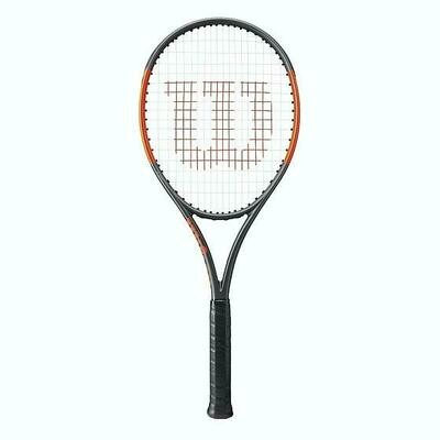 Raquette De Tennis Wilson Burn 100S - Taille Manche 4 1/4 - Occasion Fonctionnelle