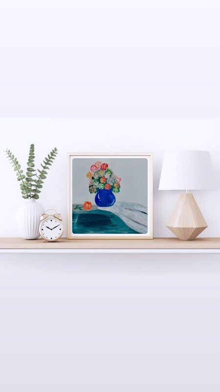 Flower Vase Painting