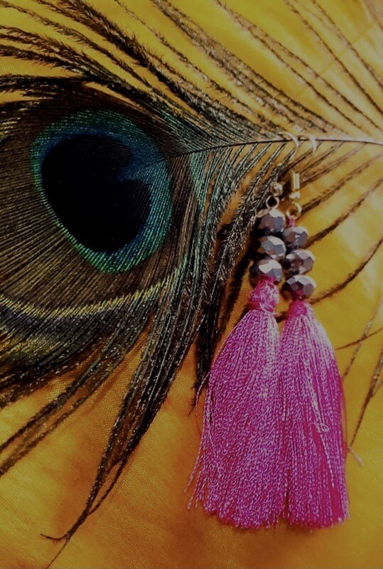 Pink Elegant Thread Jewellery