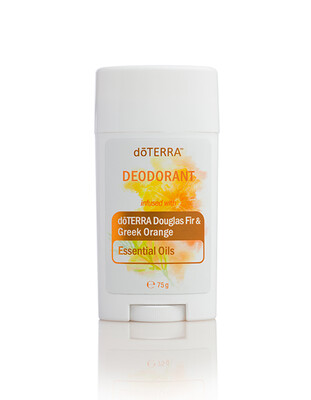 Déodorant infusé avec du sapin de Douglas et de l’orange grecque