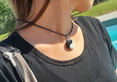 Collier &quot;Yin &amp; Yang&quot;