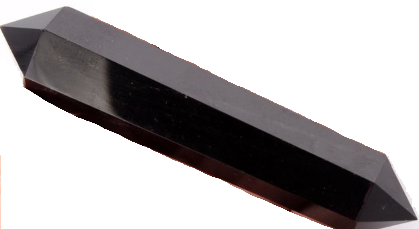 Obsidienne &quot;double pointe&quot;