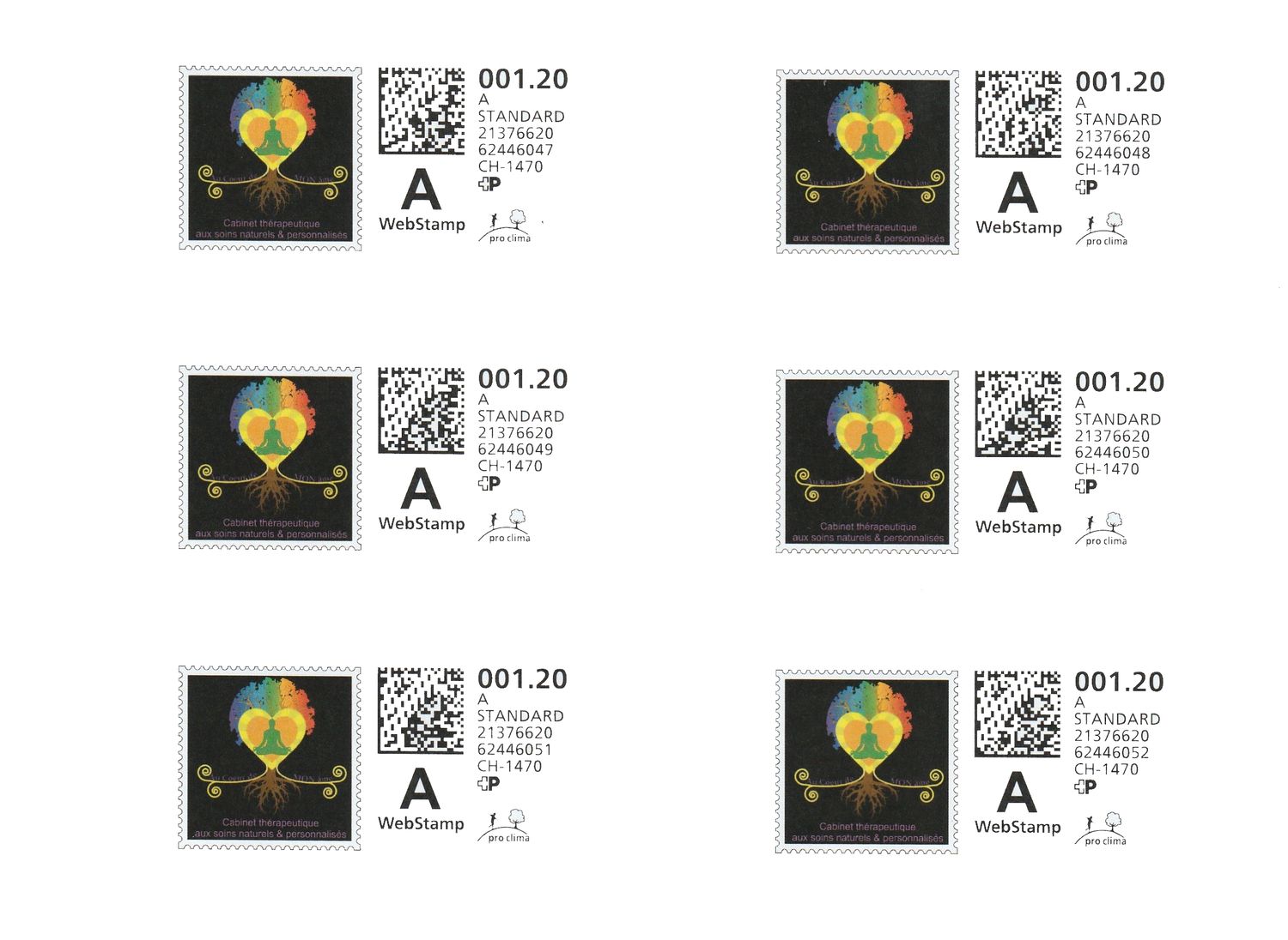 Carnet de timbres