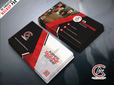 Call Cards Template .PSD