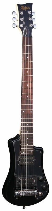 HOFNER HCT SHORTY GUITAR DELUXE - BLACK