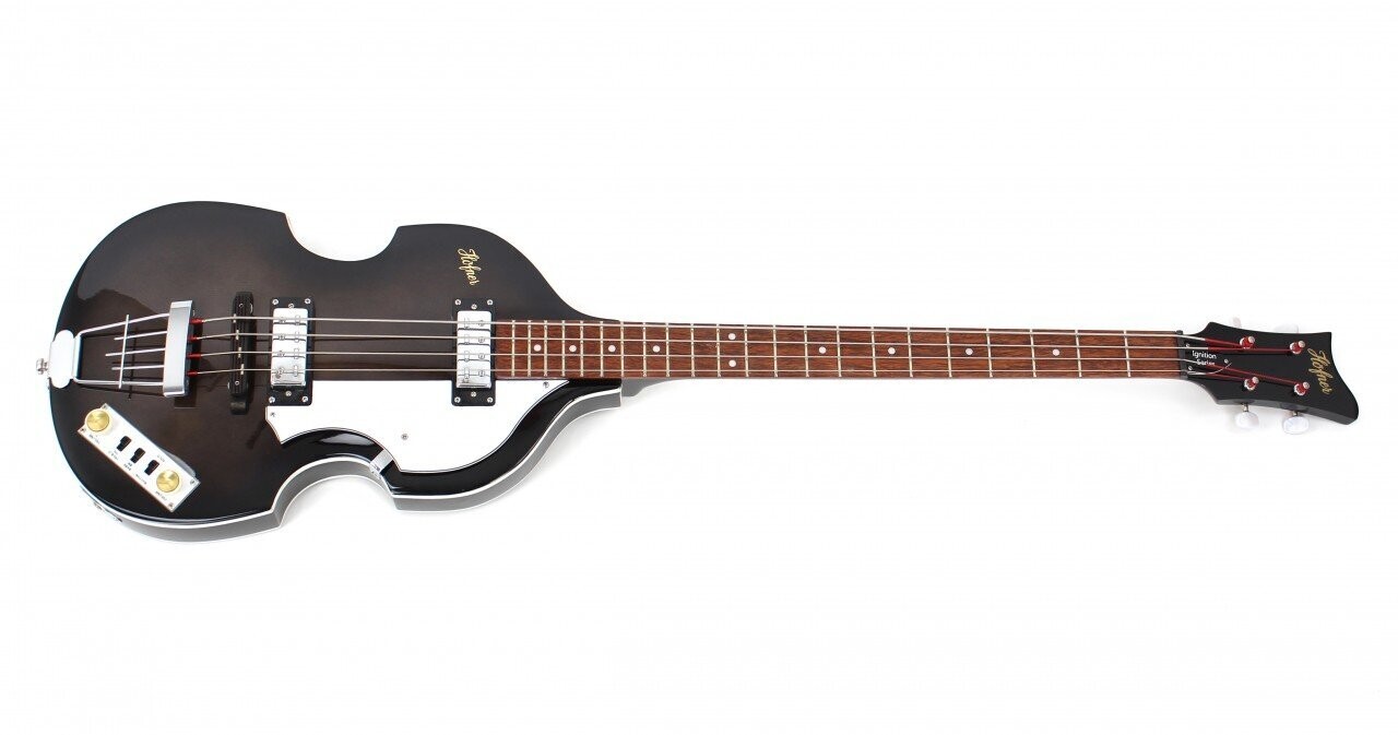 Hofner Violin Bass - Ignition Black - Special Edition - Free