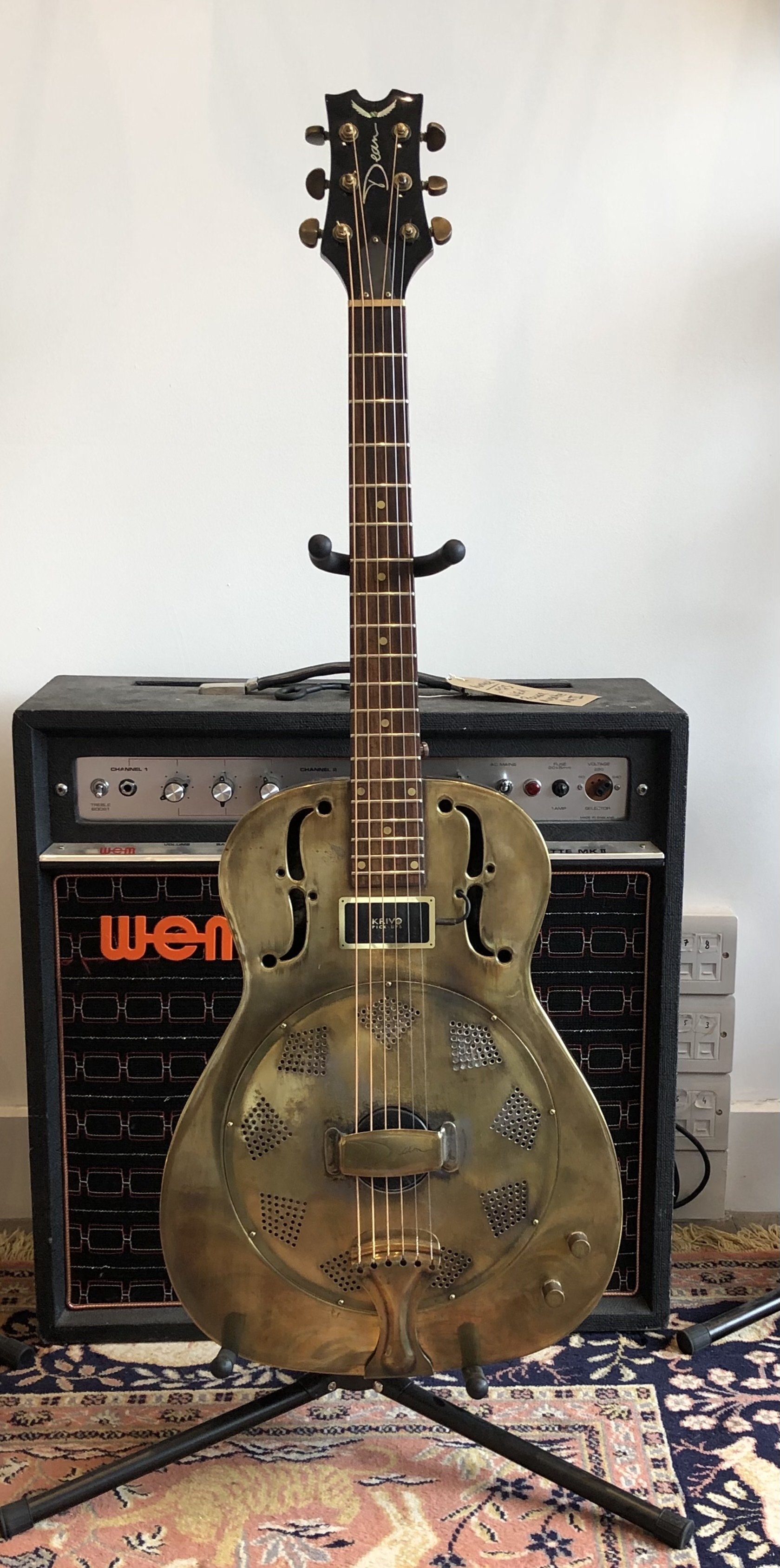 Dean heirloom 2024 resonator guitar