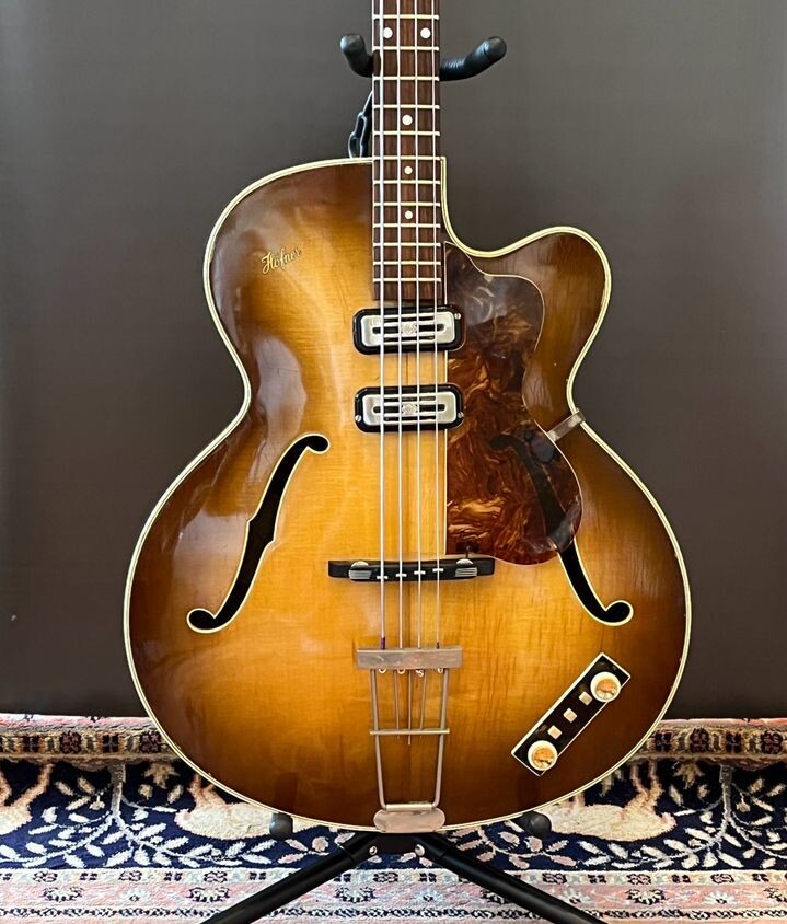 1960 top hofner bass