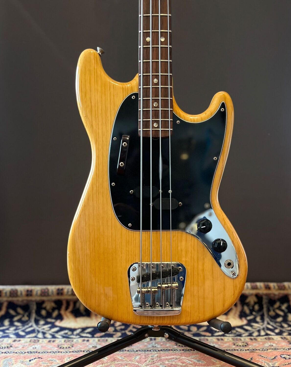 1977 Fender Mustang Bass - rosewood fretboard