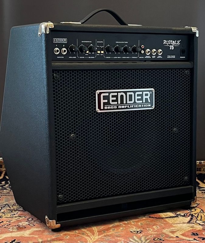 2010 Fender Rumble 75 Bass Combo Amp