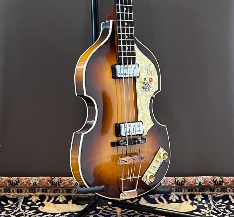 1995 Hofner 20/40 Anniversary Model 500/1 Violin Bass Guitar