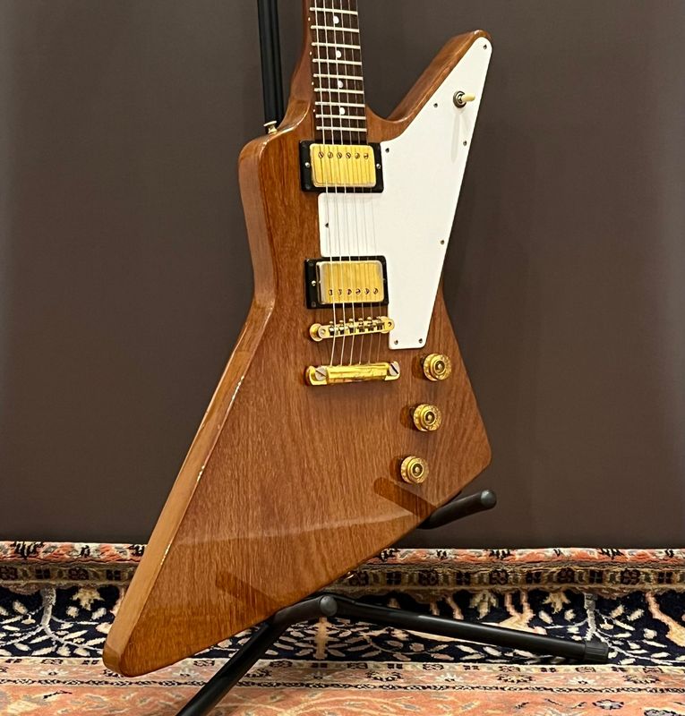 1976 Gibson Explorer Limited Edition Mahogany Natural