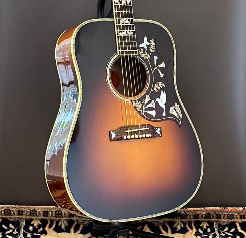 2013 Gibson Custom Shop Hummingbird Custom Quilt