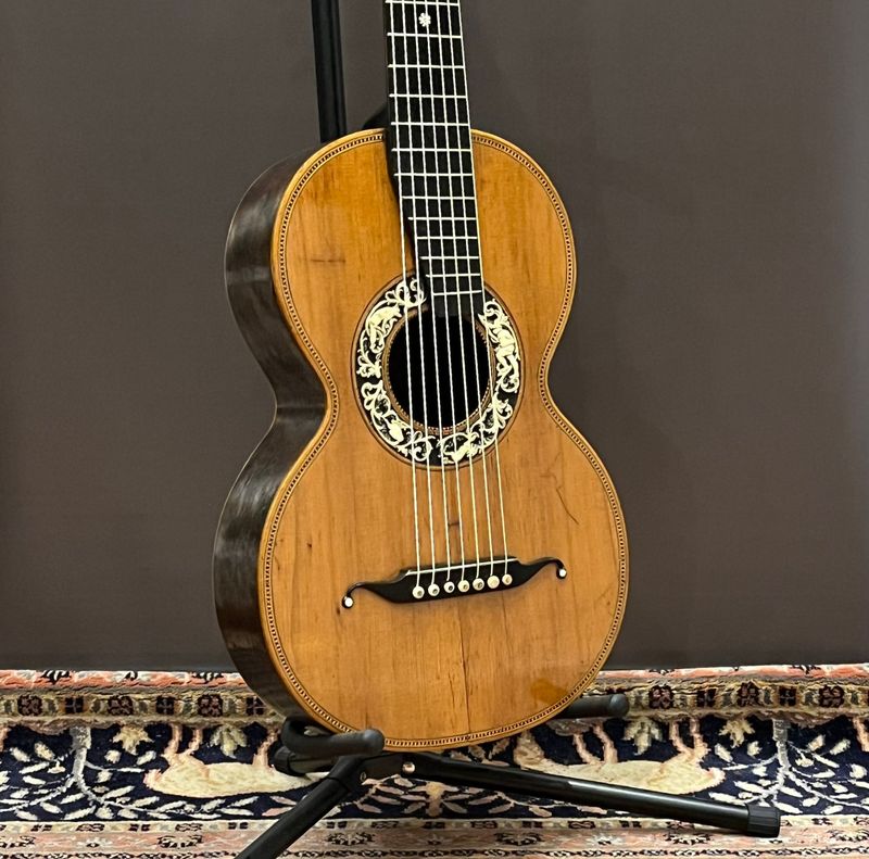 1850 (Circa) Staufer Style Parlor Guitar