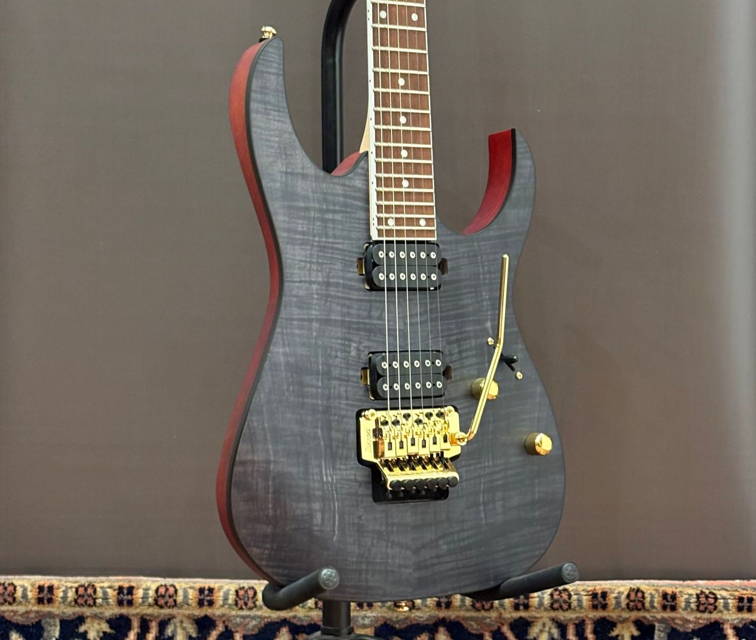 Ibanez RGR420FMSP Transparent Gray Flat Limited Edition