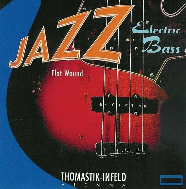 THOMASTIK JAZZ BASS FOR HOFNER BASS SET FLATWOUND THOMASTIK JAZZ BASS FOR HOFNER BASS SET FLATWOUND