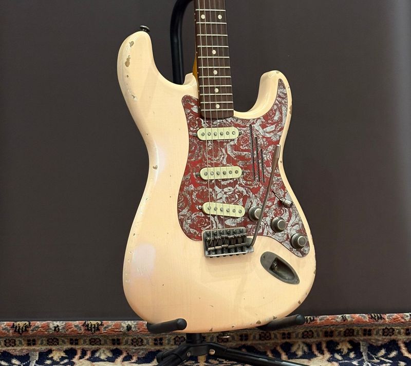 2018 James Trussart Steel on Red Roses Shell Pink SteelGuard O Matic