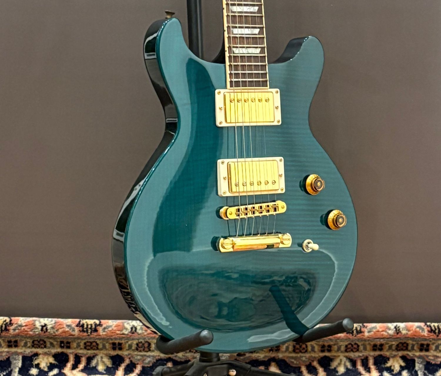 1998 Les Paul DC Standard - Green Jalapeno