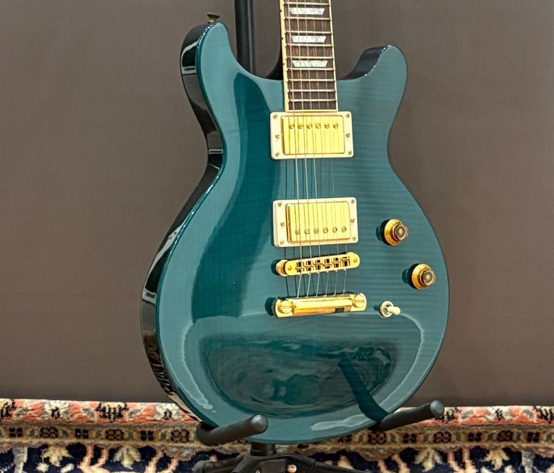 1998 Les Paul DC Standard - Green Jalapeno