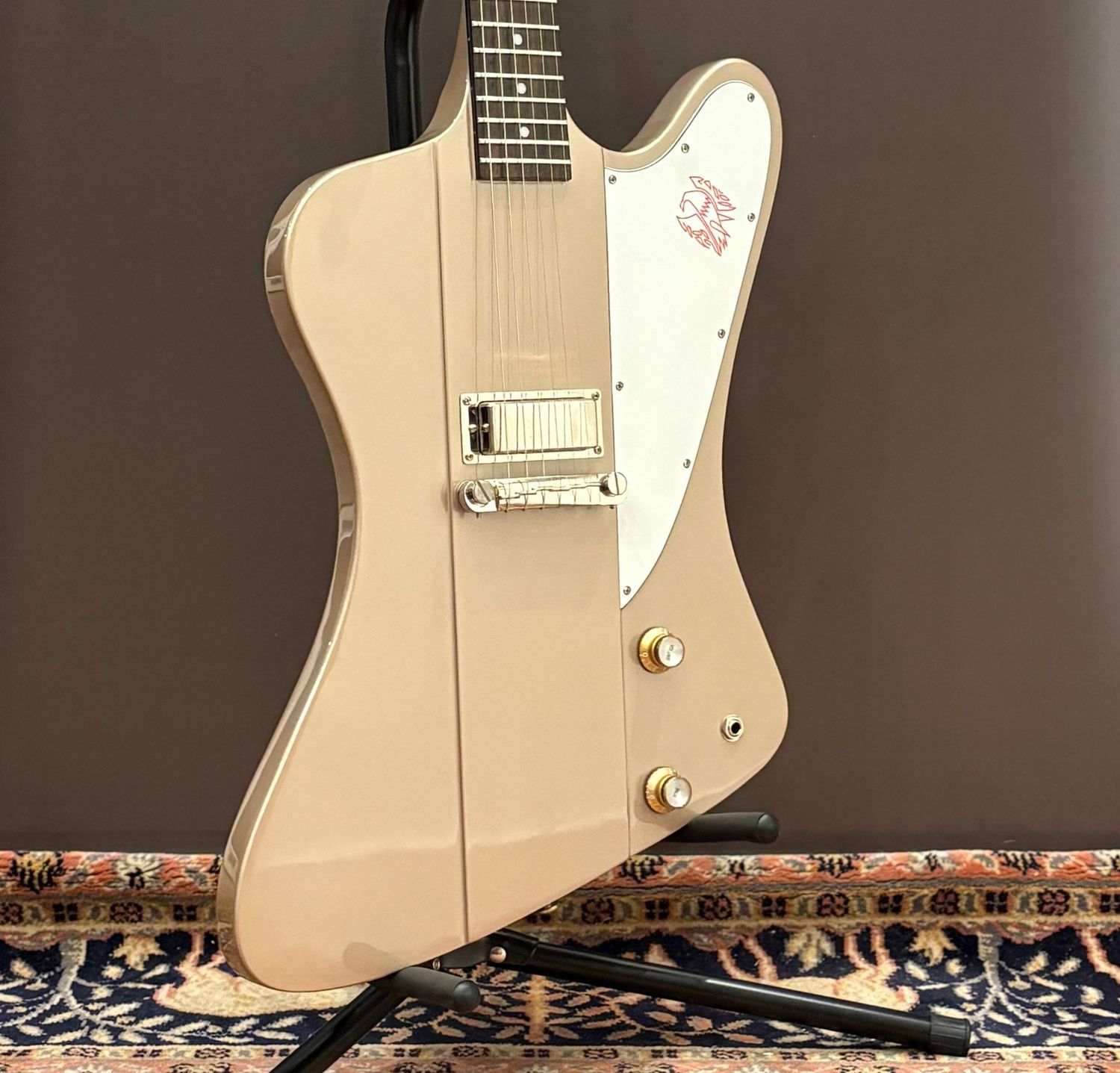 2016 Ltd. Ed. Joe Bonamassa Signature Firebird I "Treasure" Polymist Gold Custom Epiphone