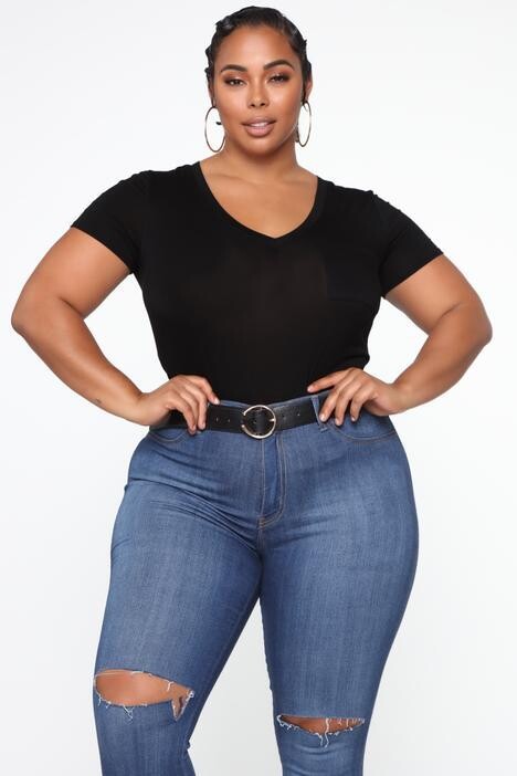 Black Basic Tee