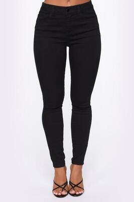 Casual Day Skinny Pant - Black