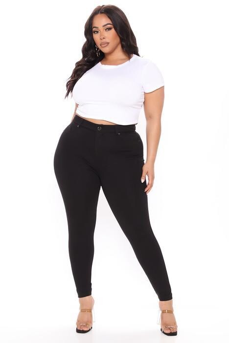 My Every Occasion Ponte Pants - Black