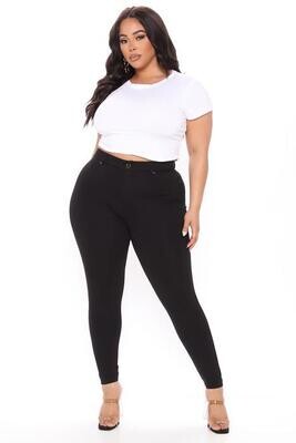 My Every Occasion Ponte Pants - Black