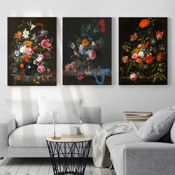 Tableaux décorative moderne fleurs