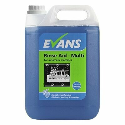 Evans Rinse Aid Multi 5ltrs