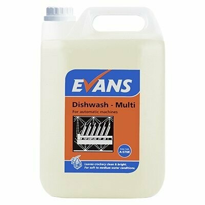 Evans Dishwash Multi 5Ltrs