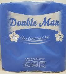 Double Max Luxury Quilted Toilet Roll