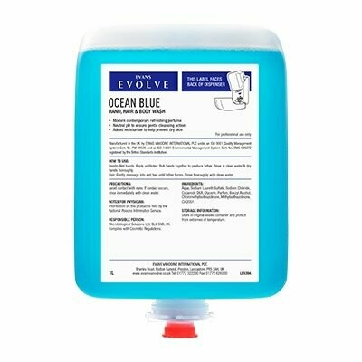 Evans Ocean Blue 1ltrs Cartridges