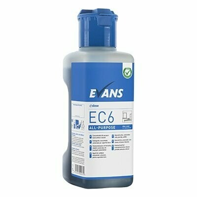 Evans EC6 All Purpose Hard Surface Cleaner 1Lts