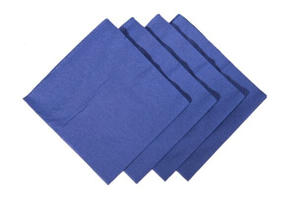 Blue Cocktail Napkins Box Of 4,000